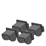 RJ45 strain-relief assembly Single Port  - KHANGHUYTECH