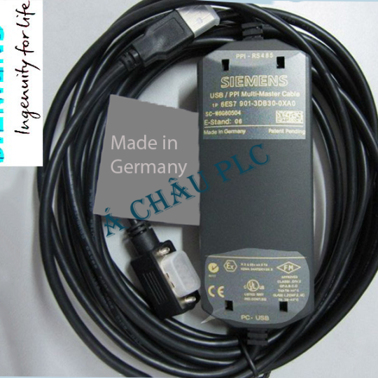 Cáp lập trình PLC S7-200 USB/PPI 6ES7901-3DB30-0XA0 - KHANGHUYTECH